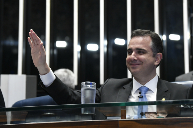 Rodrigo Pacheco é reeleito presidente do Senado