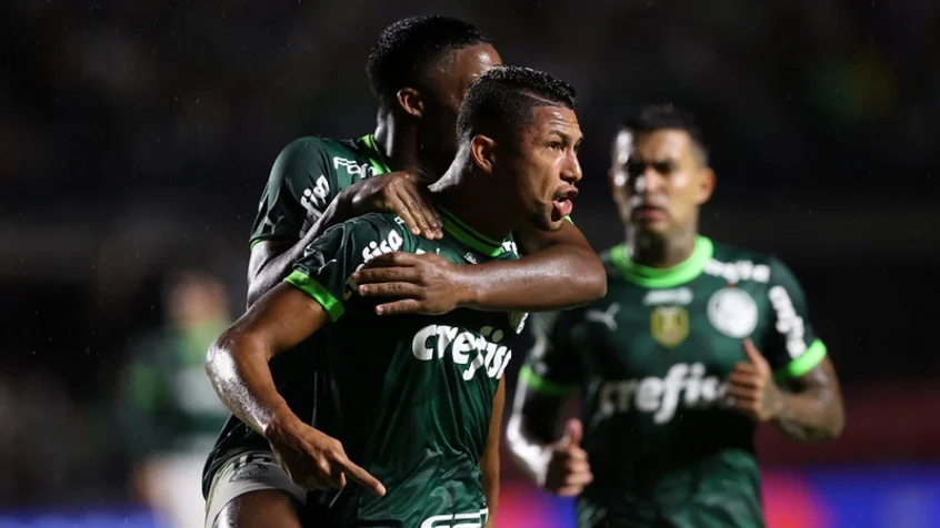Palmeiras não toma conhecimento e vence o Santos no Morumbi pelo Paulistão