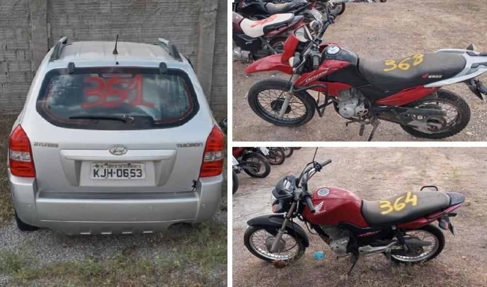 PRF realiza leilão virtual de veículos em Patos e Cajazeiras nesta terça (07)