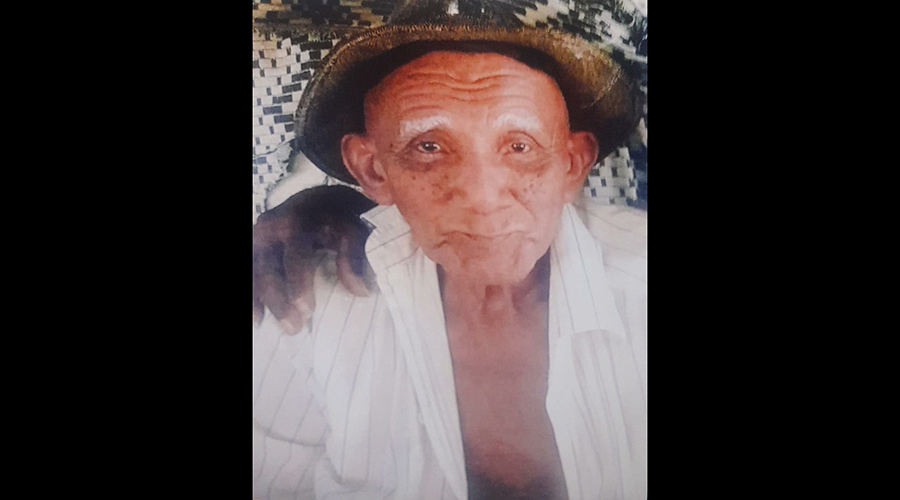 Família informa o falecimento do senhor Sebastião Inocêncio de Oliveira, mais conhecido como Sebastião Eletricista