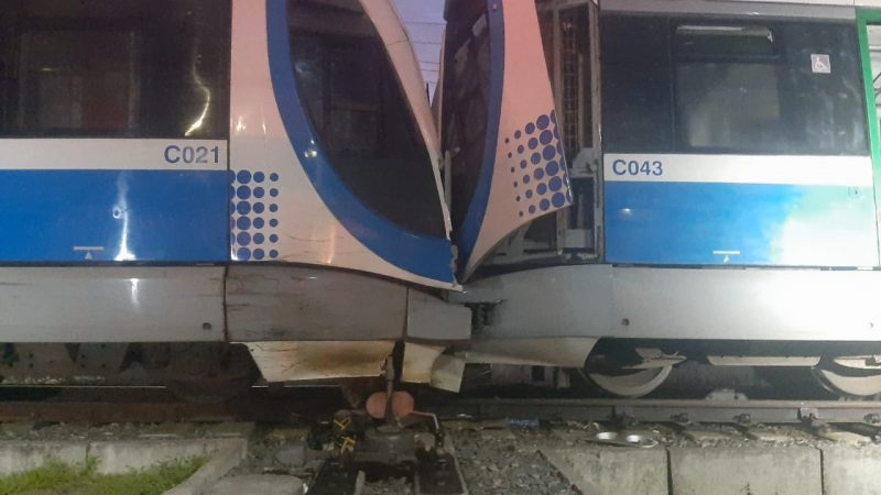 36 pessoas pessoas foram hospitalizadas no Trauma de João Pessoa após acidente entre trens, mas apenas quatro permanecem internadas
