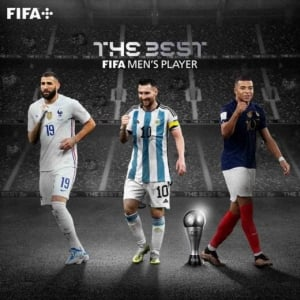 Fifa The Best: Benzema, Mbappé e Messi concorrem ao prêmio de melhor do mundo