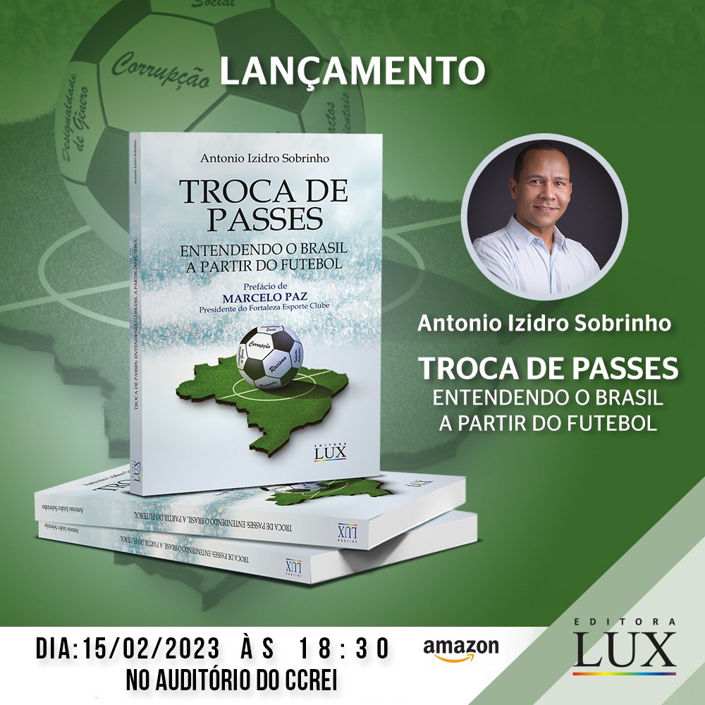 Professor patoense Antonio Izidro lançará na próxima quarta-feira (15) o seu livro 