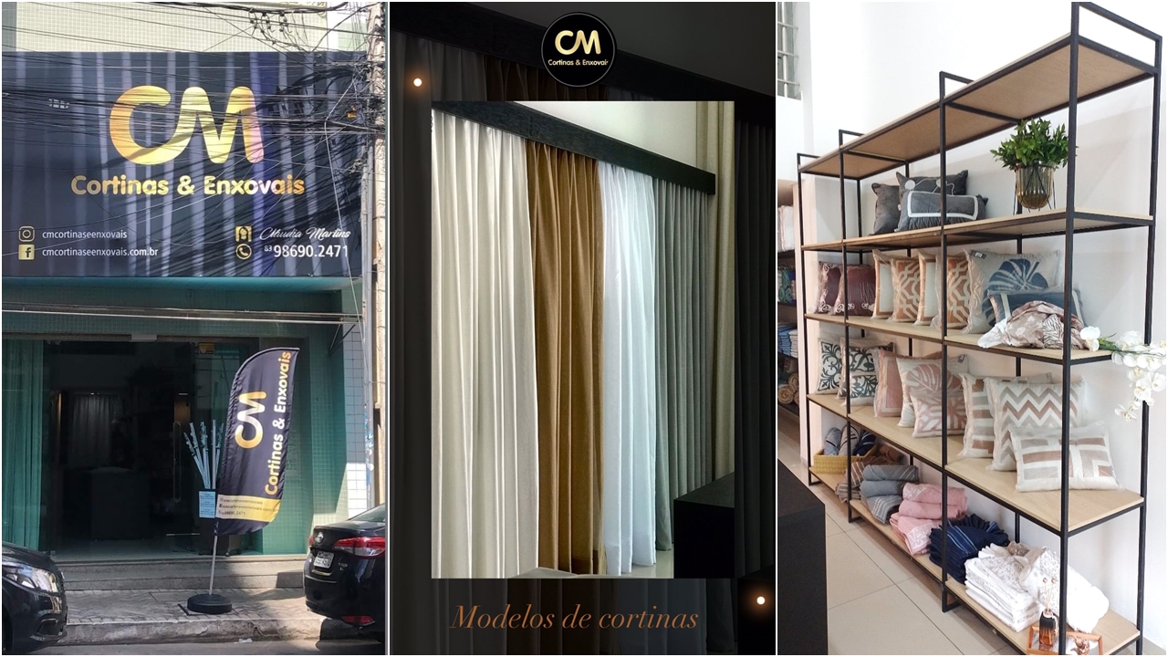 Loja CM Cortinas e Enxovais será inaugurada segunda-feira (13) em Patos; Veja as Novidades!