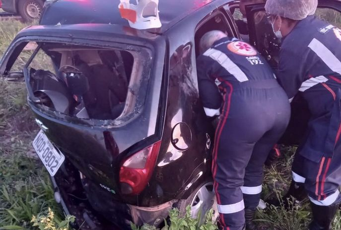 Acidente deixa idosa morta e mais 5 pessoas feridas, no Sertão da Paraíba