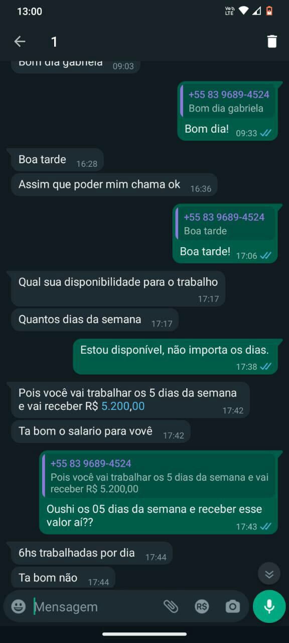 Mulher cai em golpe após homens se passarem por representantes da Prefeitura de Patos e oferecerem emprego na UPA do Jatobá com salário superior a R$ 5 mil