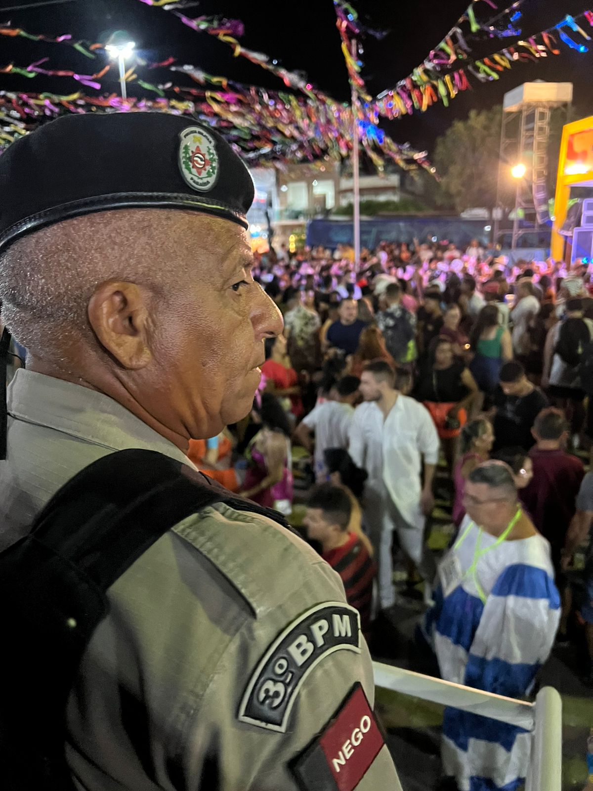 Polícia Militar está trabalhando para garantir a segurança dos foliões