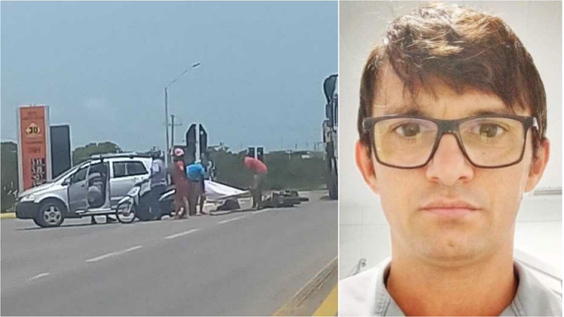 Acidente de moto tira a vida do senhor Ednailson Soares de Souza, ex-funcionário da Honda em Patos e muito conhecido na Capital do Sertão
