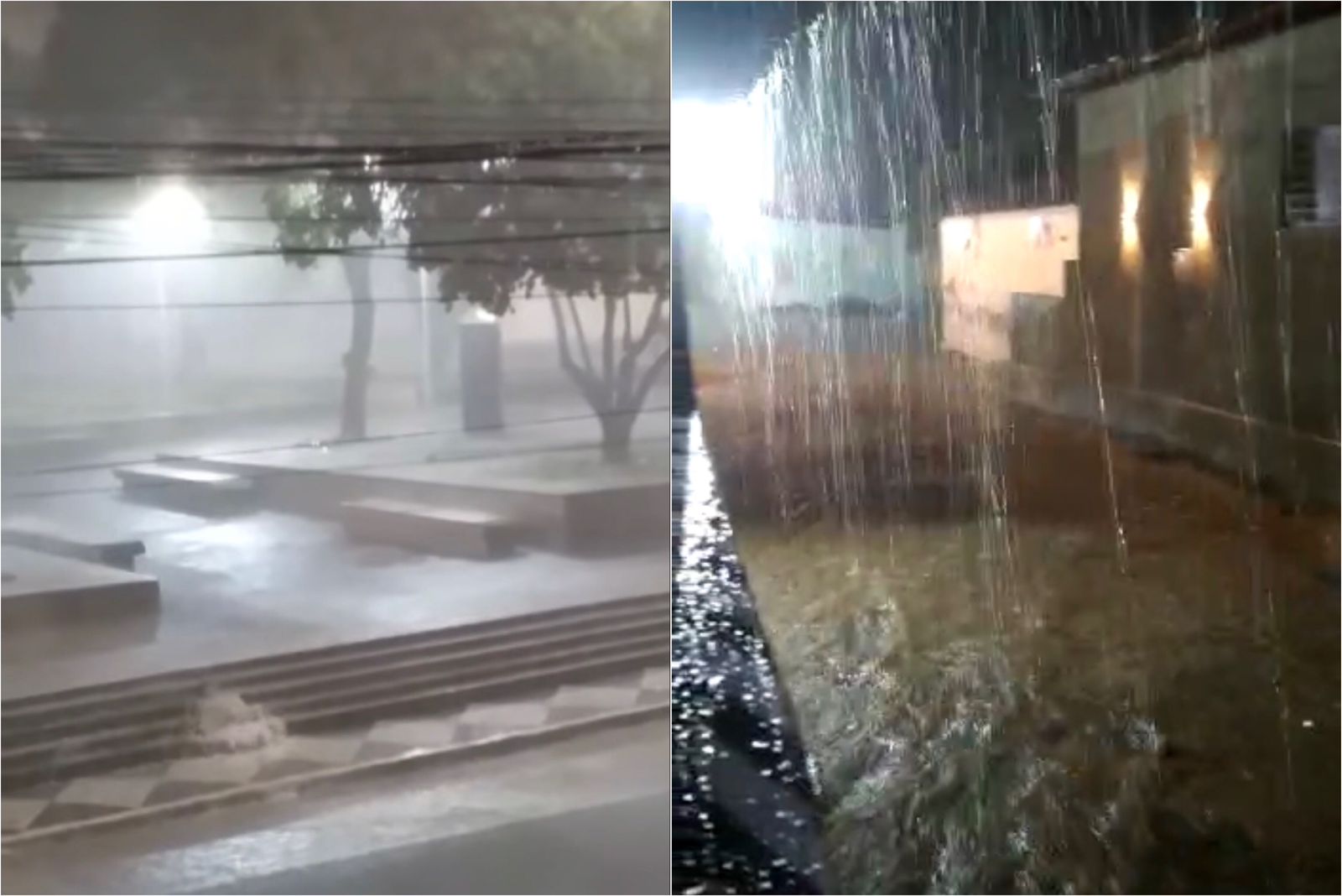 Chove em Patos e nas cidades da região na noite desta sexta-feira (24); Veja Vídeo