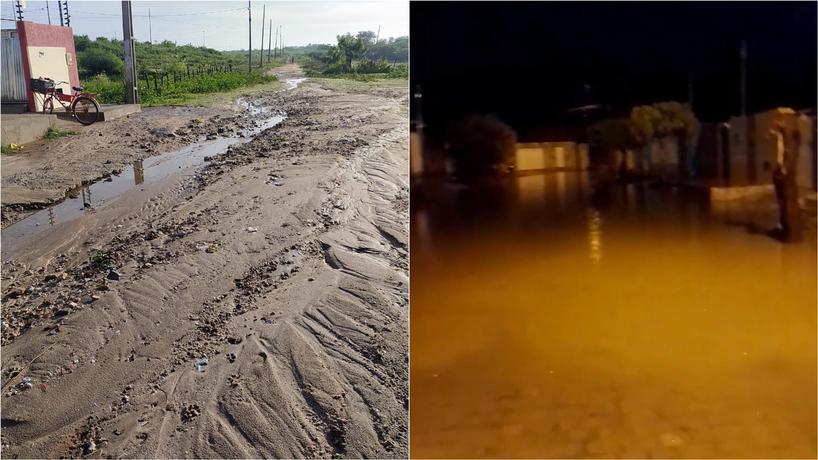 Moradores da Rua José Germano de Araújo, no Jatobá, e Rua Sebastião Monteiro, no Monte Castelo, relatam descaso da Prefeitura; gestão se pronuncia sobre o assunto