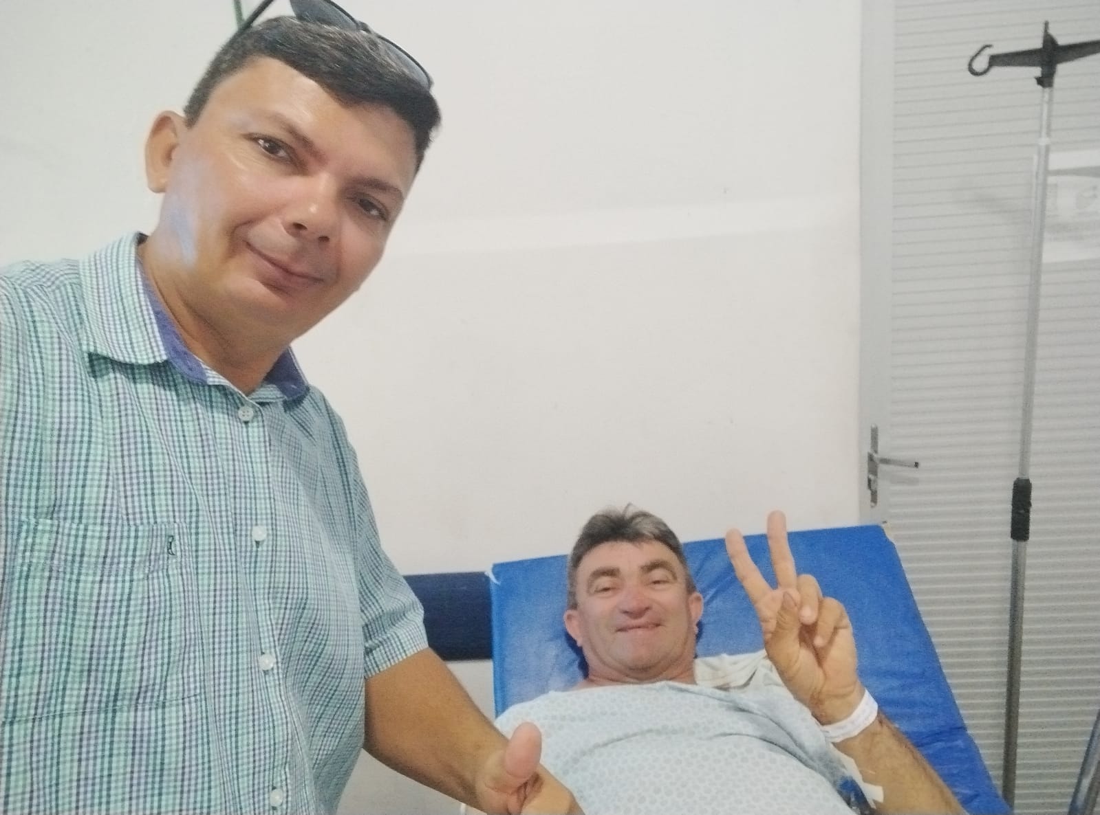 Vereador de Santa Terezinha vítima de acidente na noite deste domingo (26) na BR-361, deverá passar por cirurgia