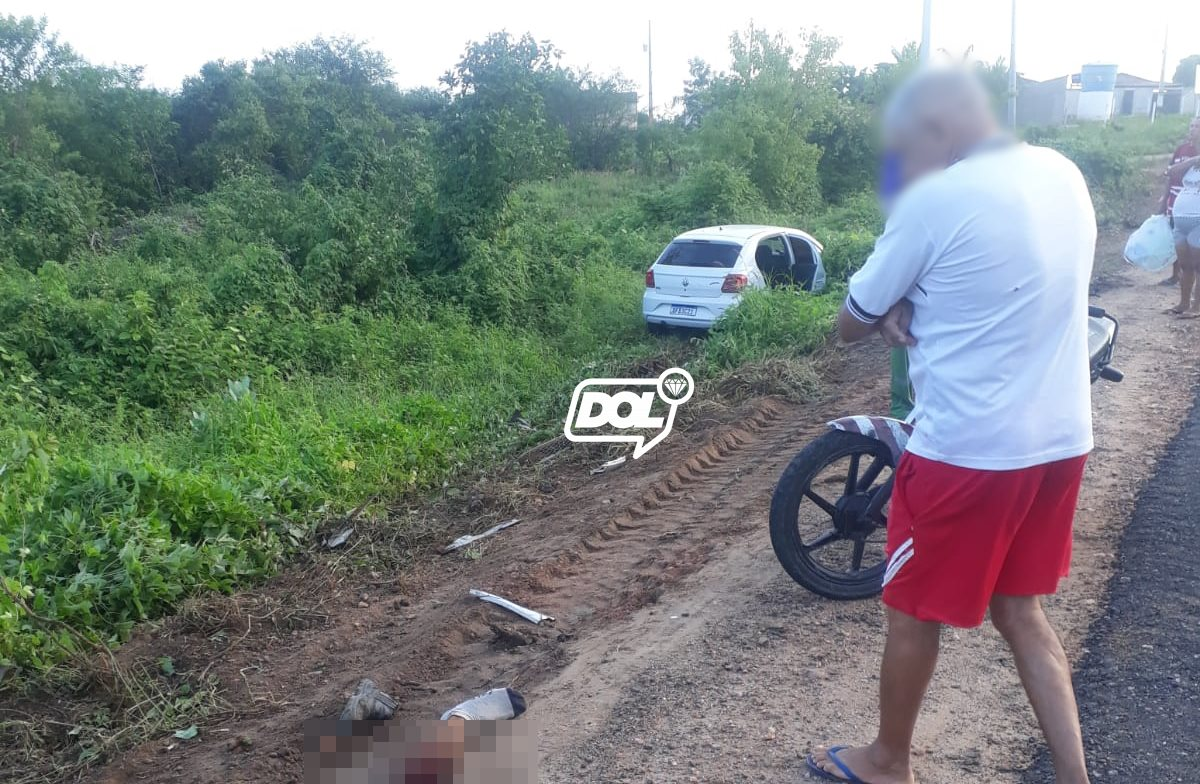 Homem tem perna decepada após colisão entre moto e carro em Boa Ventura