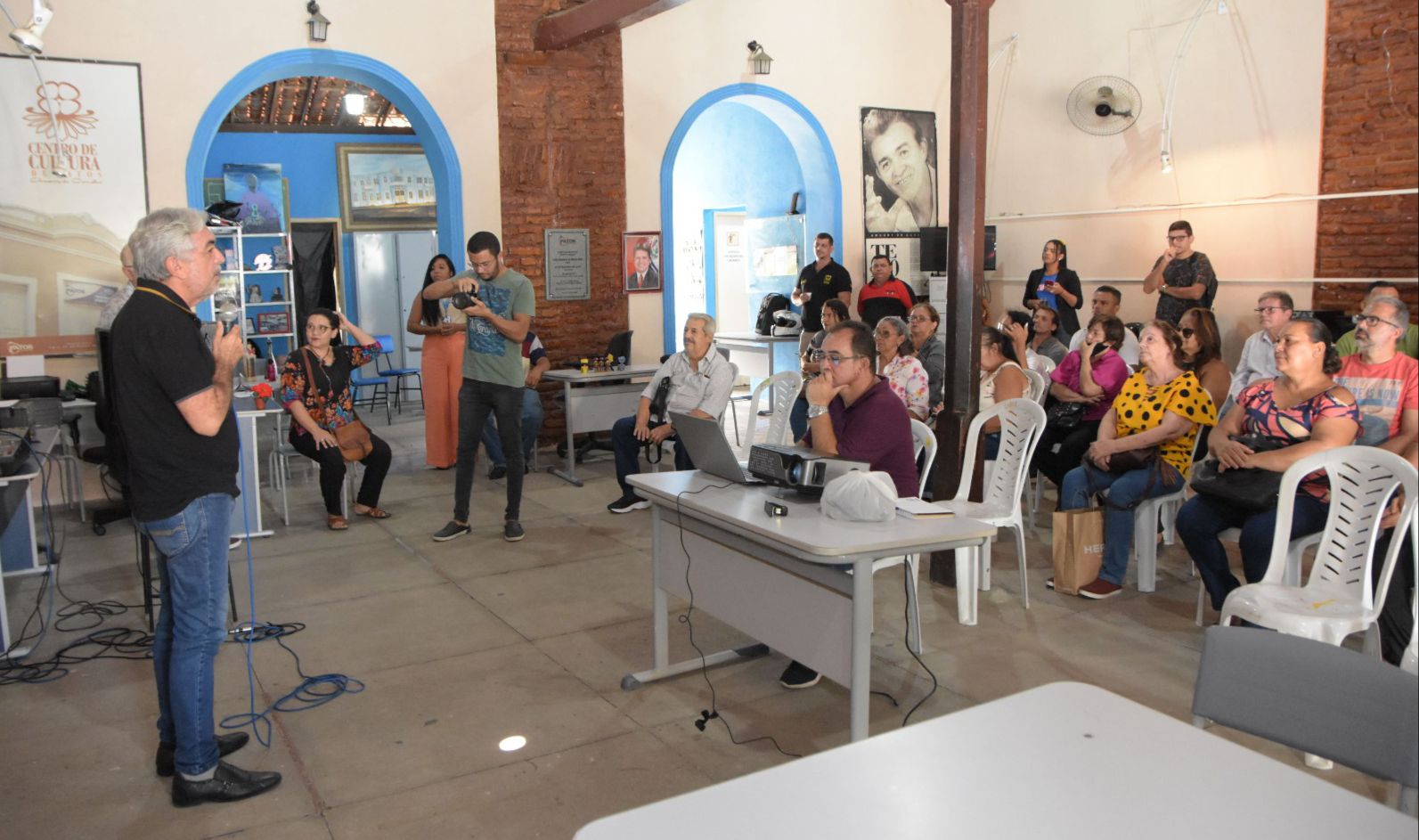 Centro de Cultura de Patos recebeu “Bate Papo” sobre Políticas Públicas Culturais para execução de leis federais