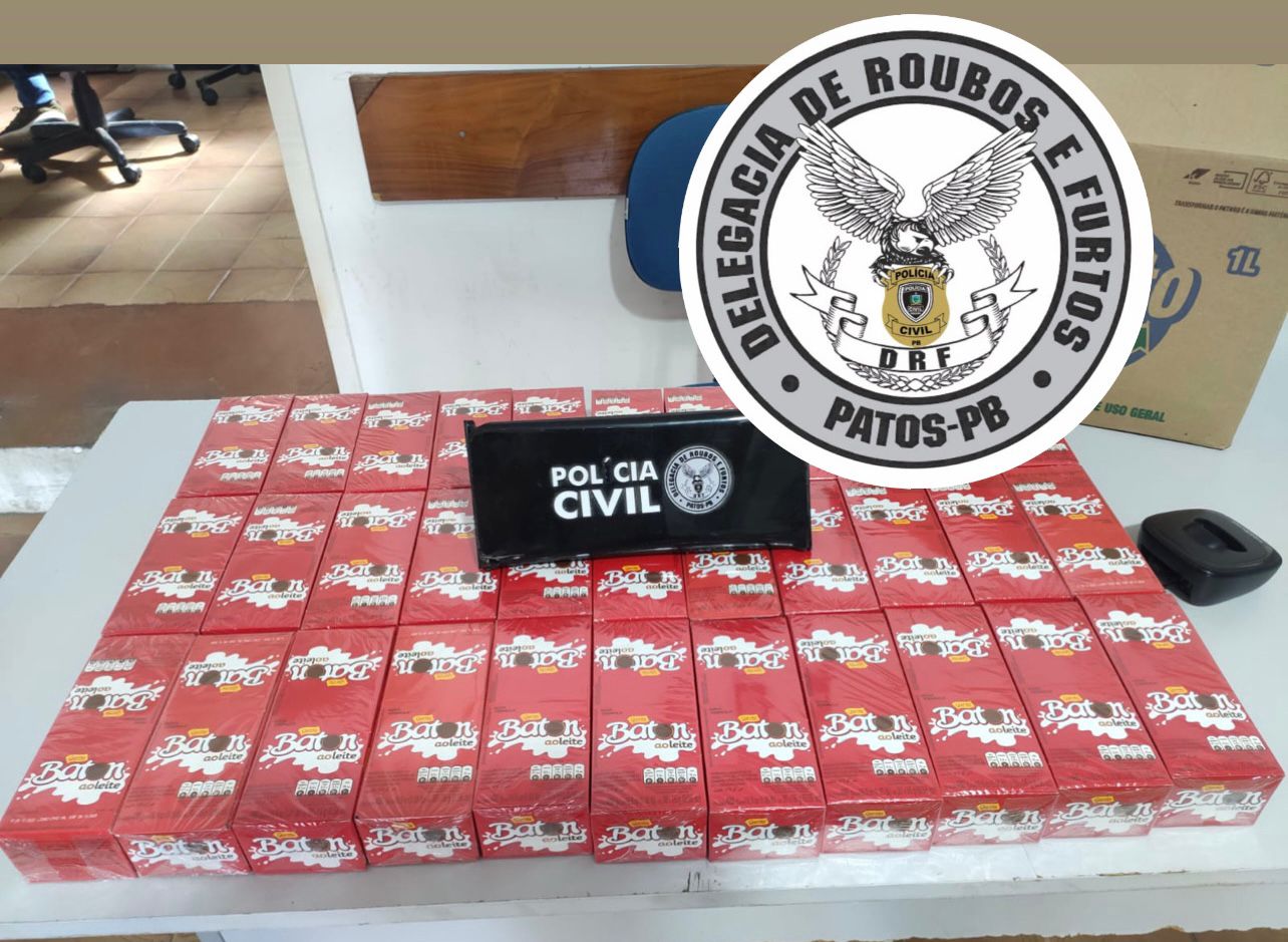 Homem é preso em flagrante suspeito de furto qualificado em supermercado atacadista de Patos; delegado comenta prisão e diz que prejuízo estimado é de R$ 25 mil. OUÇA