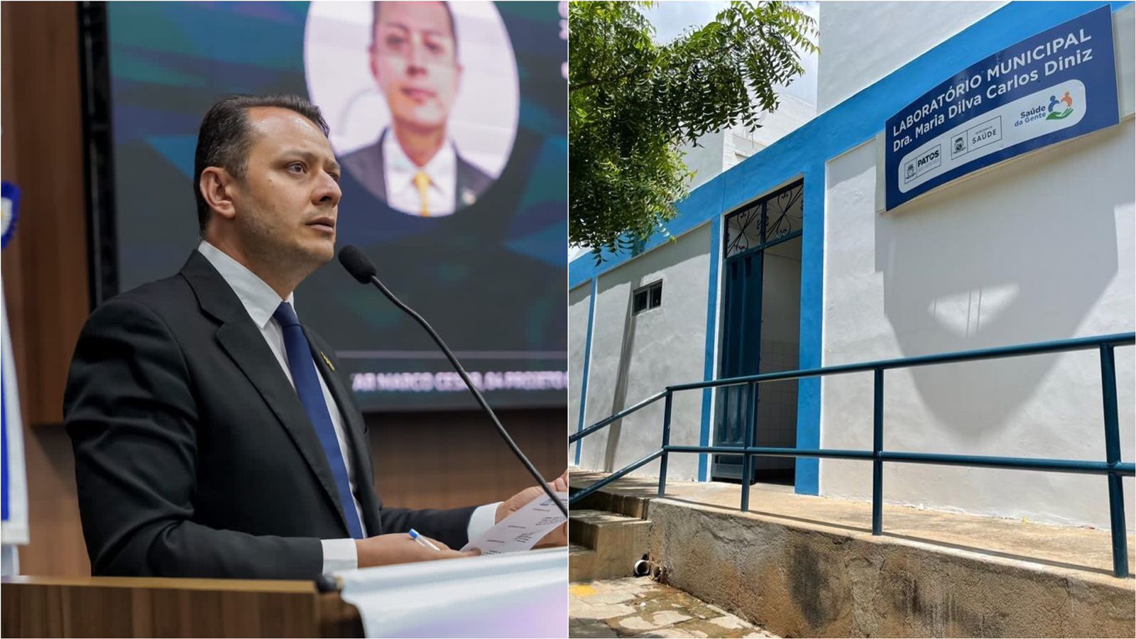 Vereador Josmá Oliveira cobra regularização de atendimento e outras irregularidades no Laboratório Municipal