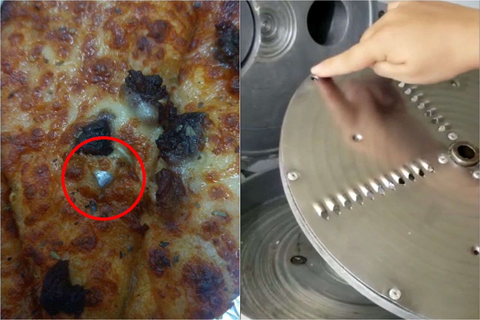 Pizzaria emite Nota de Esclarecimento sobre arrebite encontrado dentro de fatia de pizza. VÍDEO