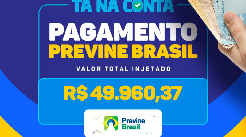 Prefeitura de Catingueira paga aproximadamente R$ 50 mil em bonificação aos profissionais de saúde referente ao programa Previne Brasil
