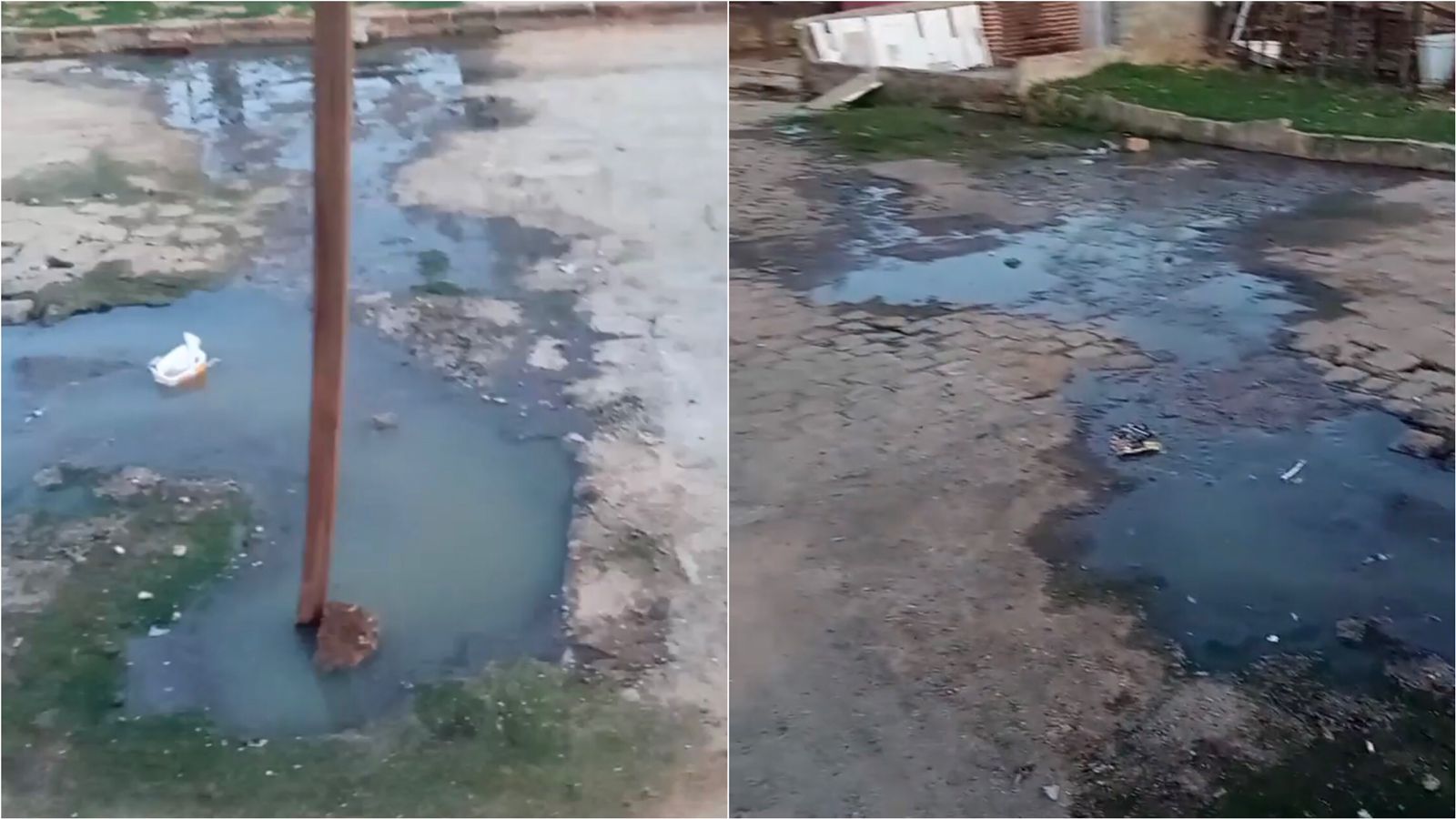 Moradora denuncia galeria estourada há mais de 15 dias no bairro Bivar Olinto e cobra providências da Prefeitura