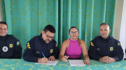 Secretaria de Educação de São Mamede firma parceria com PRF em projeto de Conscientização e Educação no Trânsito