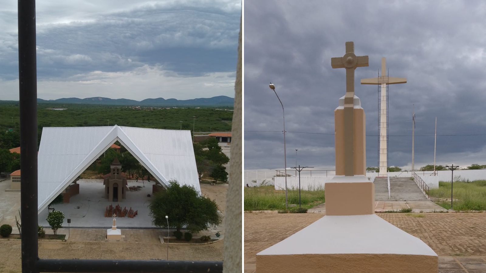Proprietário da empresa que realiza obras no Parque Religioso Cruz da Menina grava vídeo explicando sobre a não entrega prevista para fevereiro; Confira