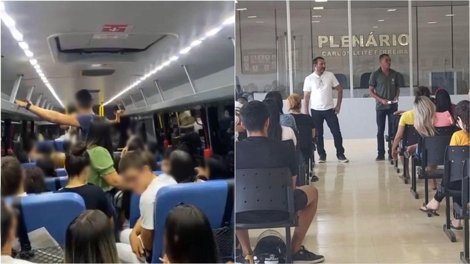 Após cobranças e reclamações, prefeito de Desterro se reúne com estudantes universitários e resolve problemática de superlotação em ônibus