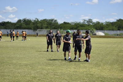 No Estádio Oliveirão, em São Mamede, Botafogo-PB finaliza preparação para enfrentar o Nacional de Patos