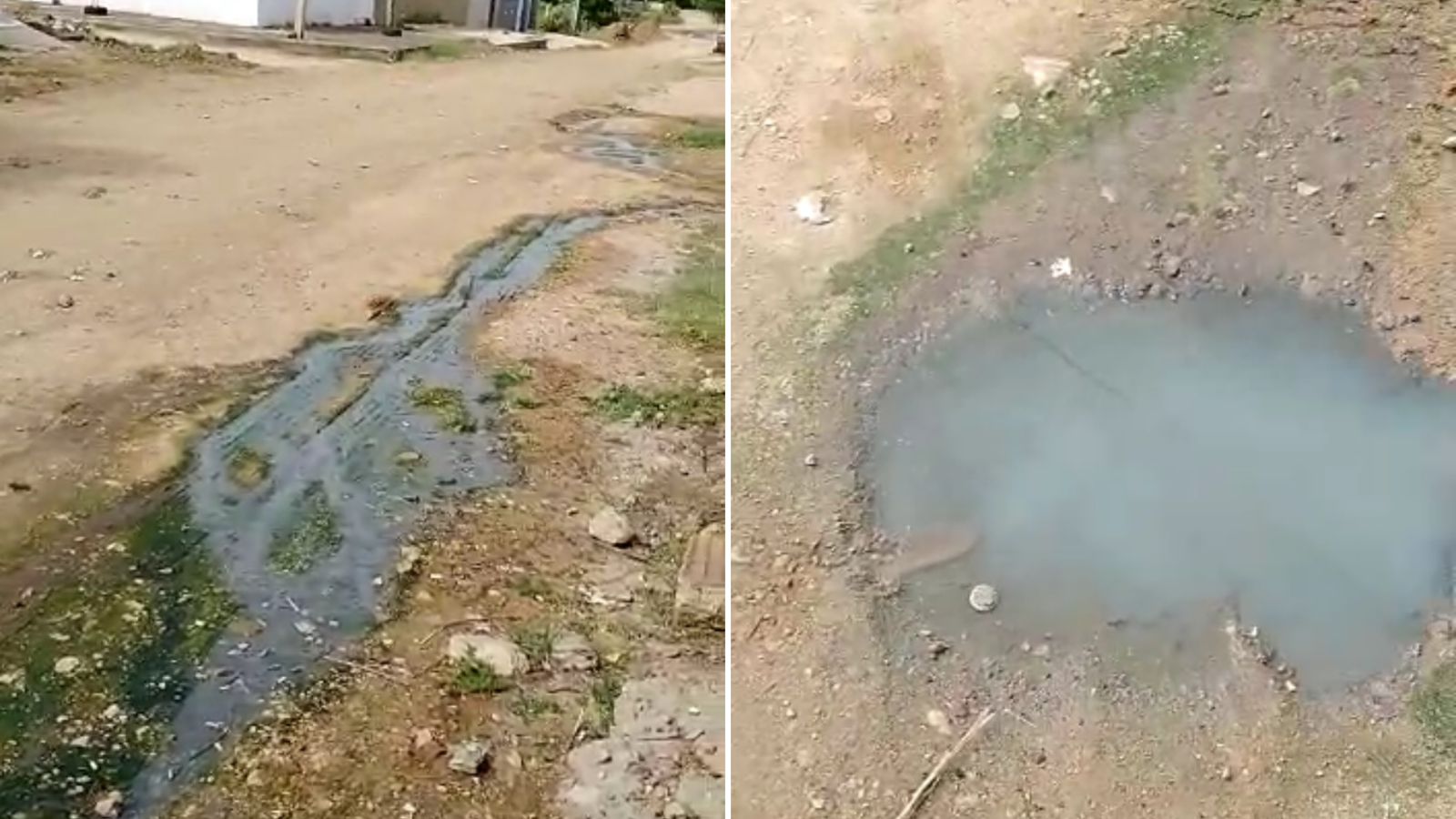 Morador da Rua Ricardo Felipe de Souza, no bairro do Jardim Europa, em Patos, cobra conserto de galeria; Prefeitura diz que será resolvido