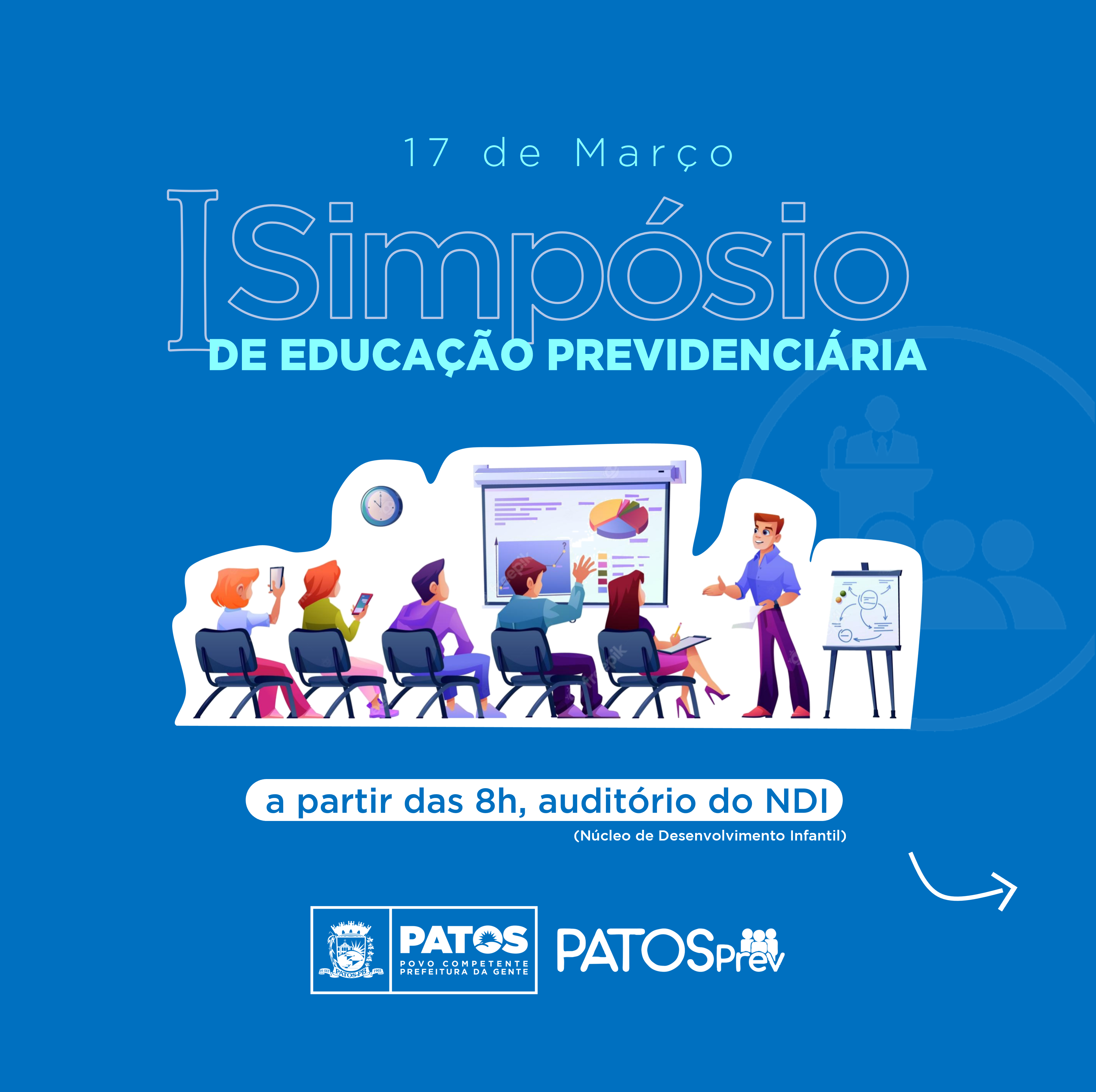 I Simpósio de Educação Previdenciária acontece nesta sexta-feira, 17, em Patos