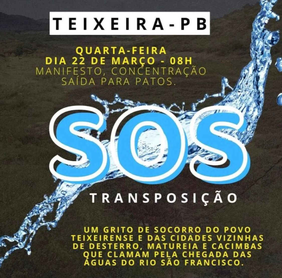 Na tribuna da Câmara, deputado federal Romero Rodrigues cobra extensão da Adutora do Pajeú para beneficiar municípios da região da Serra do Teixeira atingidos pela seca. VÍDEO