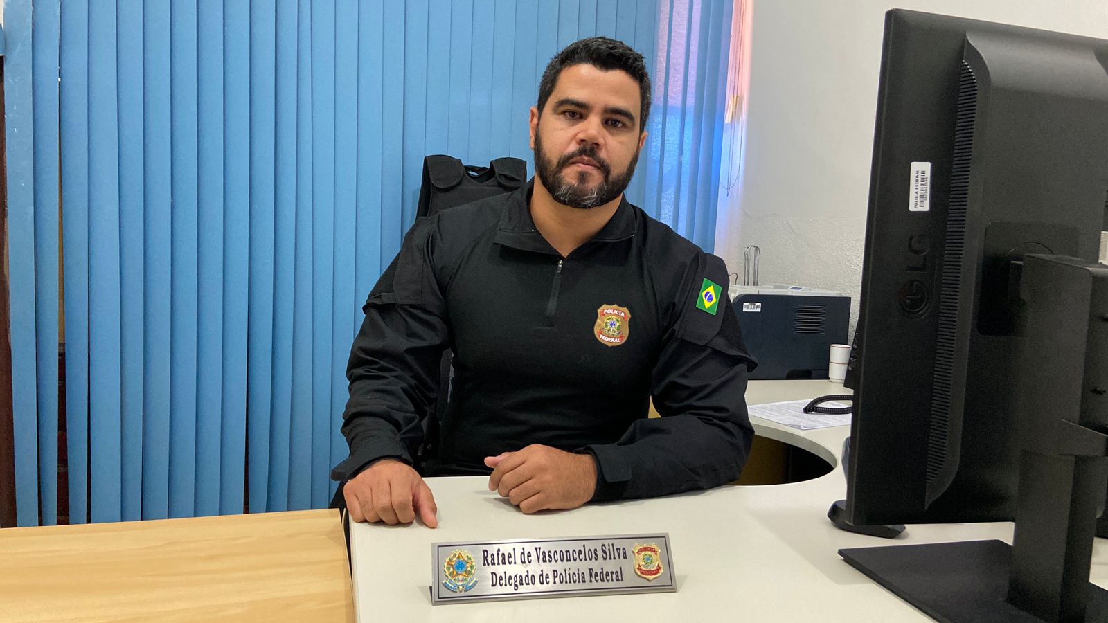 Delegado da Polícia Federal dá detalhes de operação contra compra de votos deflagrada na manhã desta sexta-feira (17), em cidades da região de Patos