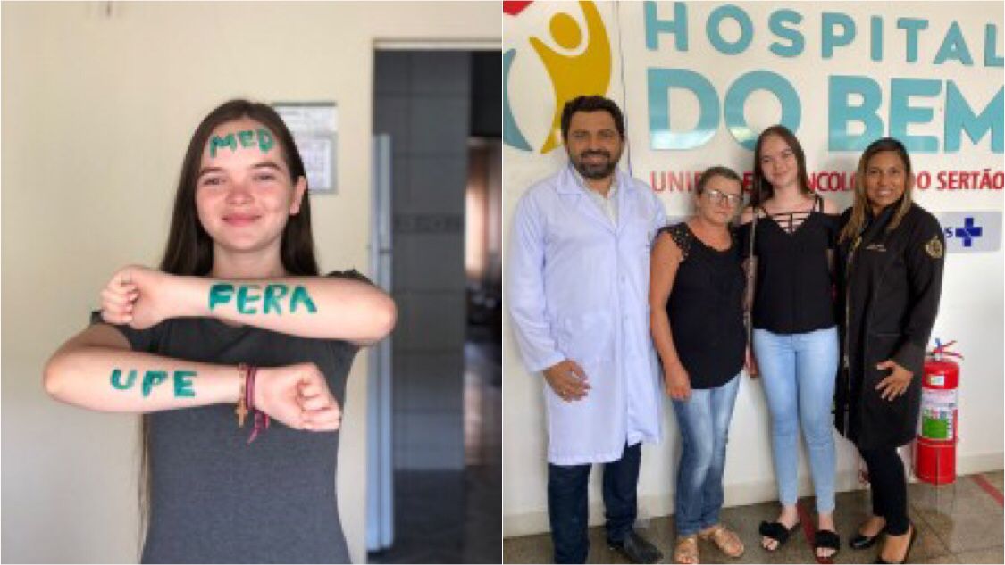 Paciente do Hospital do Bem passa no Enem para medicina e diz que admiração pela profissão se fortaleceu durante seu tratamento