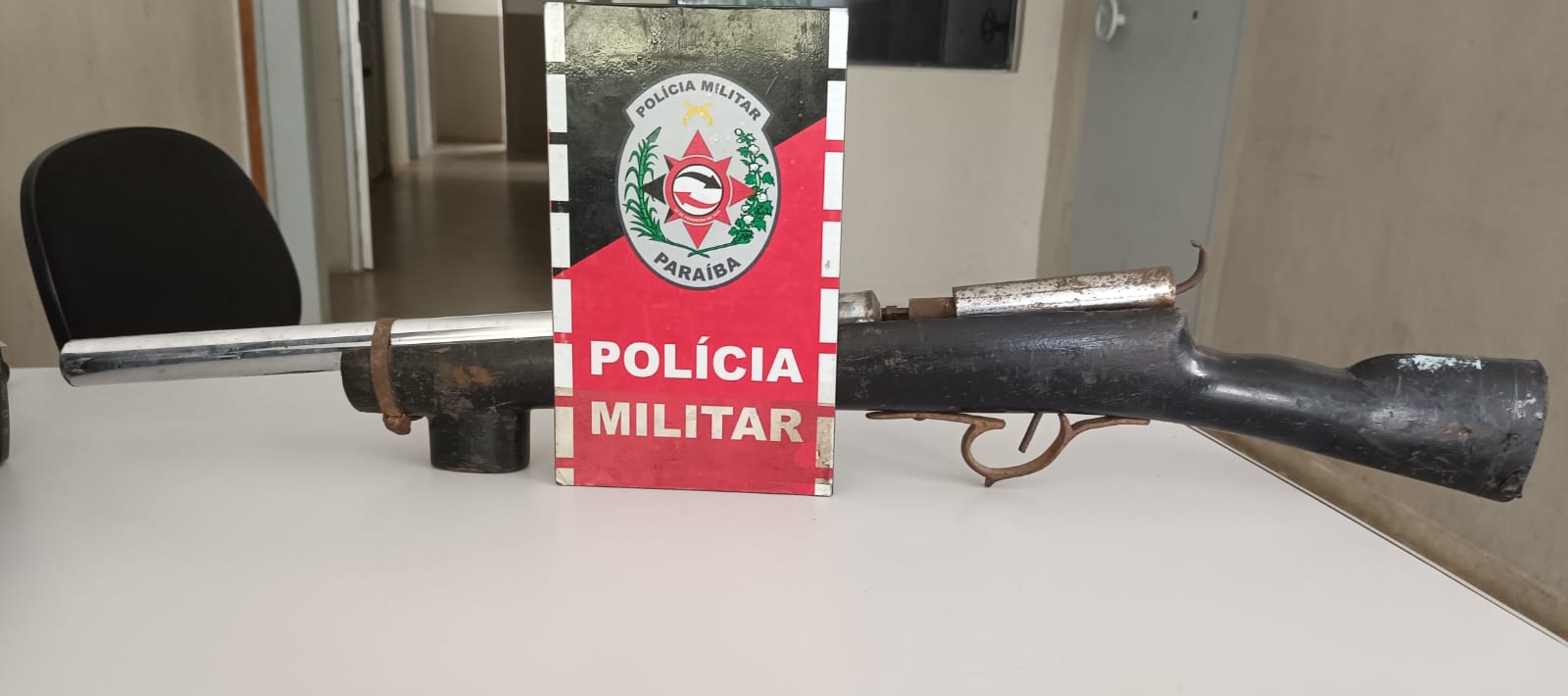 Polícia Militar apreende arma de fogo nesta sexta-feira (17), em Teixeira-PB