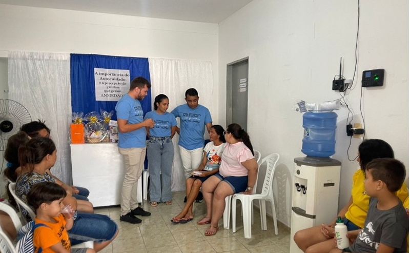 CAPS de Cacimba de Areia promove evento para seus usuários com palestras e dicas