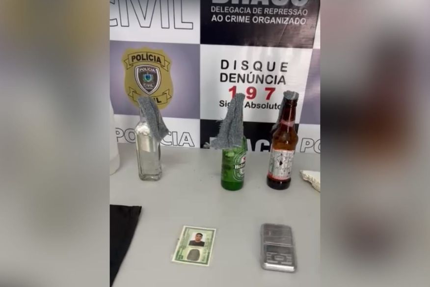 DRACO prende em Campina Grande, suspeito de participar de ataques no RN; coquetéis molotov foram apreendidos