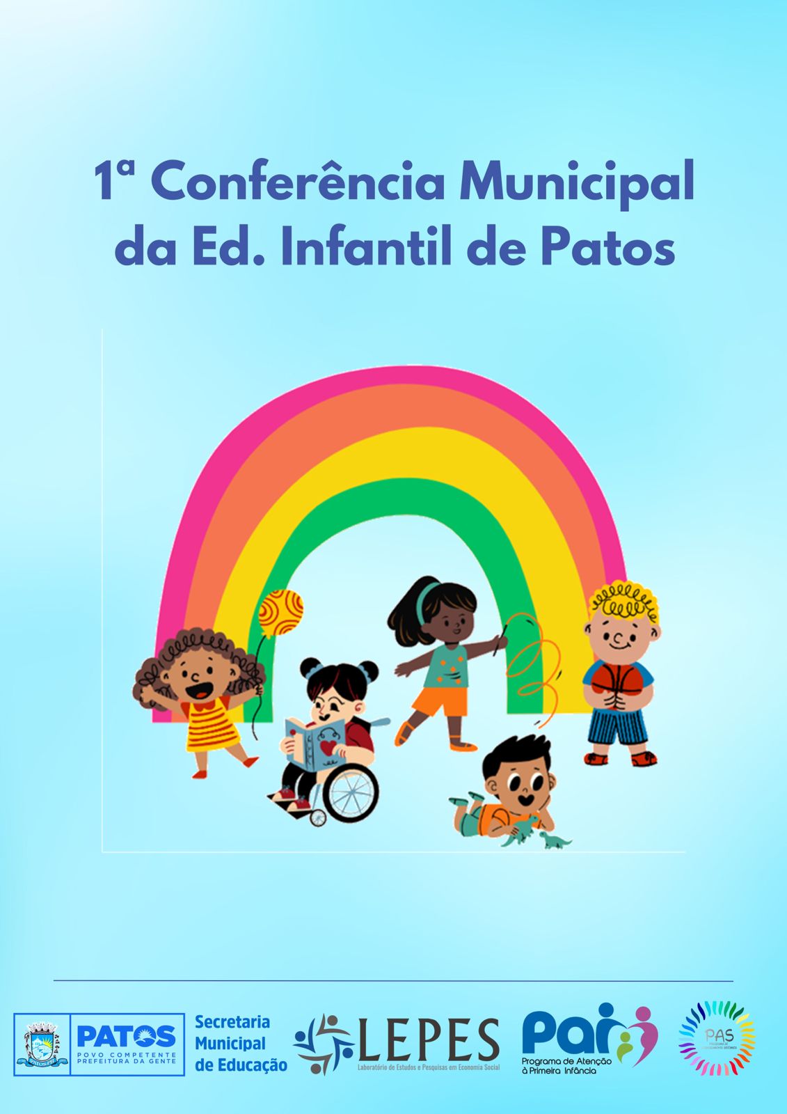 Educação de Patos promoverá 1ª Conferência Municipal de Educação Infantil nos dias 23 e 24 de março