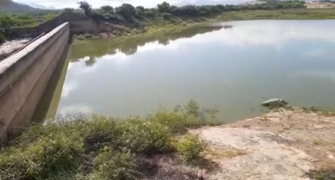 Barragem da Farinha ultrapassa os 10% após últimas chuvas e segue recebendo recarga. Veja vídeo