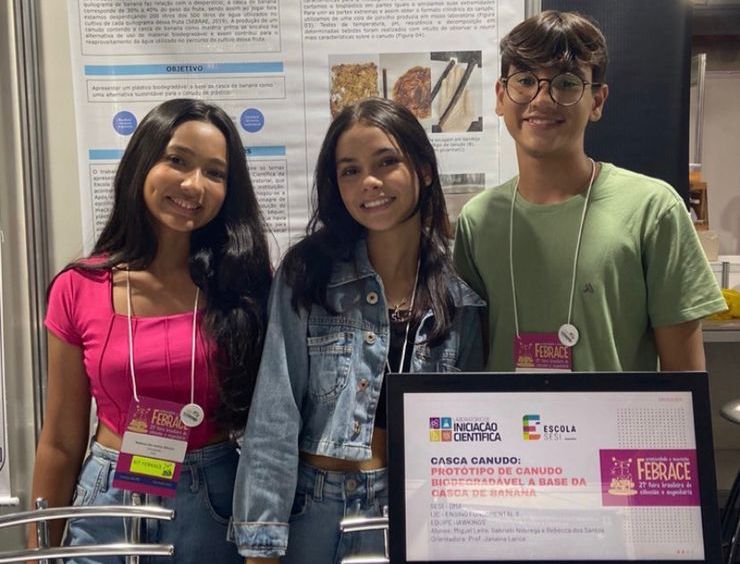 Estudantes de Patos são destaques em feira pré-universitária na USP que apresenta soluções para desafios do meio ambiente