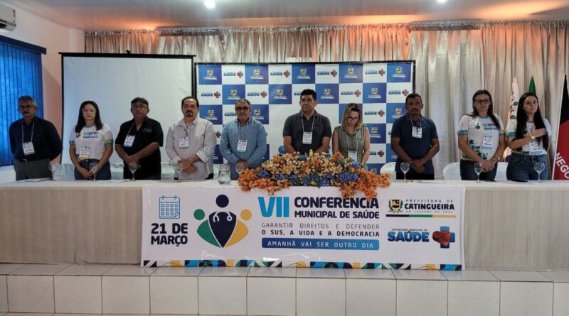 Prefeitura de Catingueira realiza a VII Conferência Municipal de Saúde