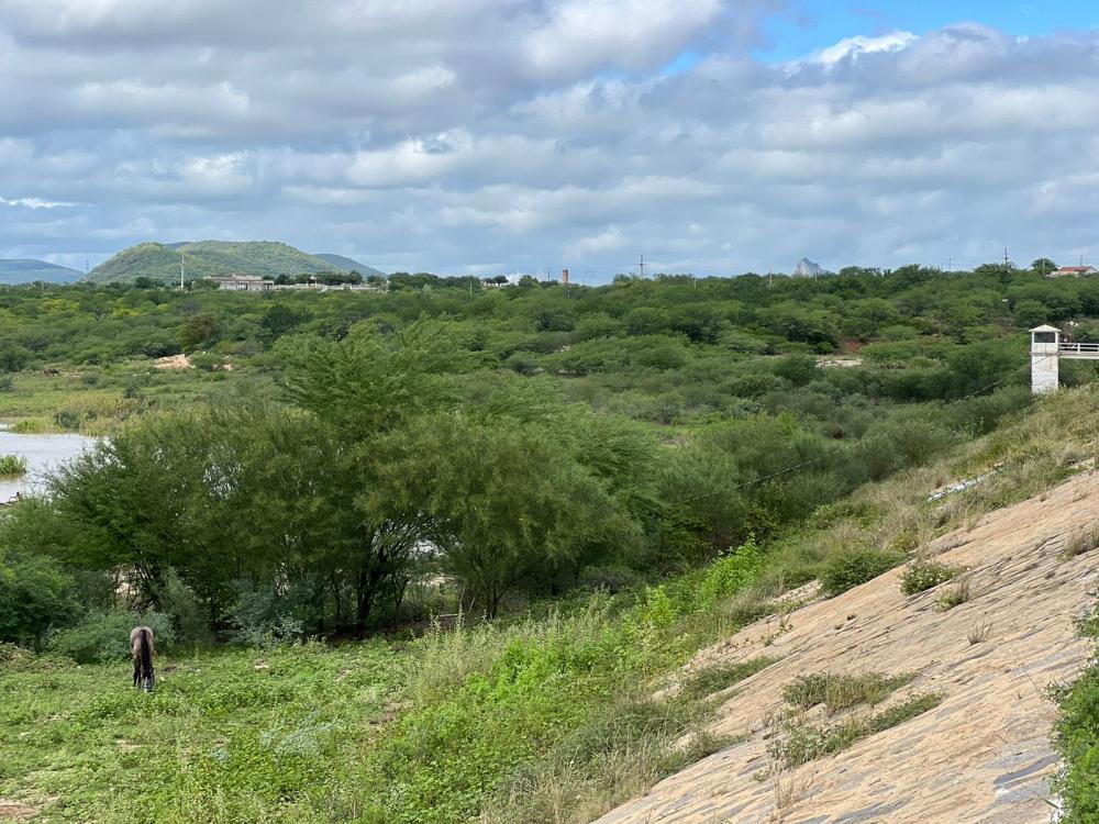 População decide limpar o açude de Santa Luzia por conta própria neste domingo (26)