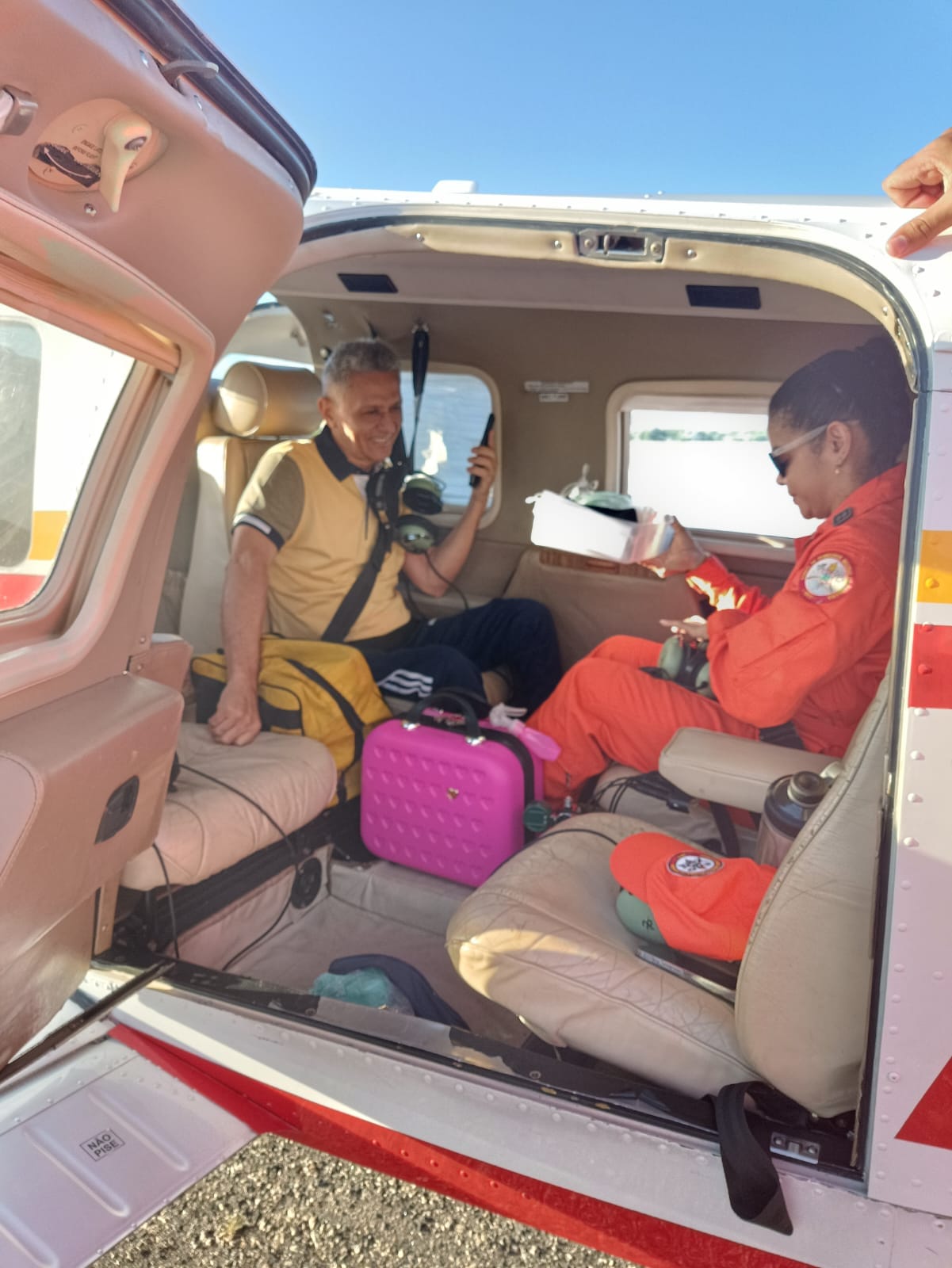 Sargento Bené viaja para nova consulta na capital Fortaleza nesta quarta-feira (29)