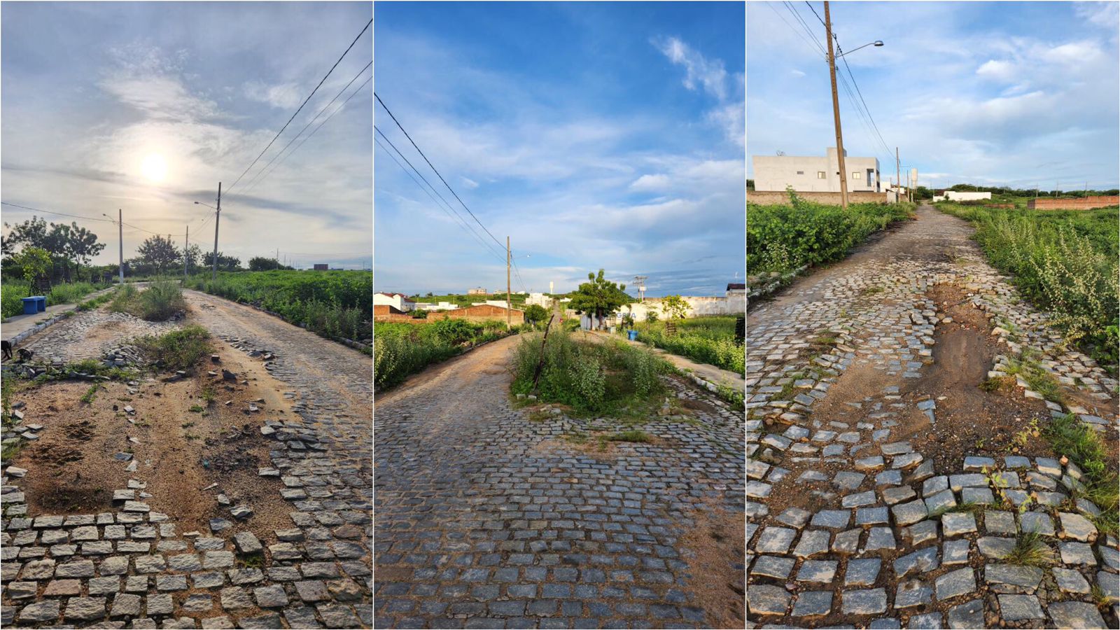 Moradora do loteamento Luar de Carmen Lêda, em Patos, relata abandono no local e cobra providências da prefeitura; gestão se pronuncia