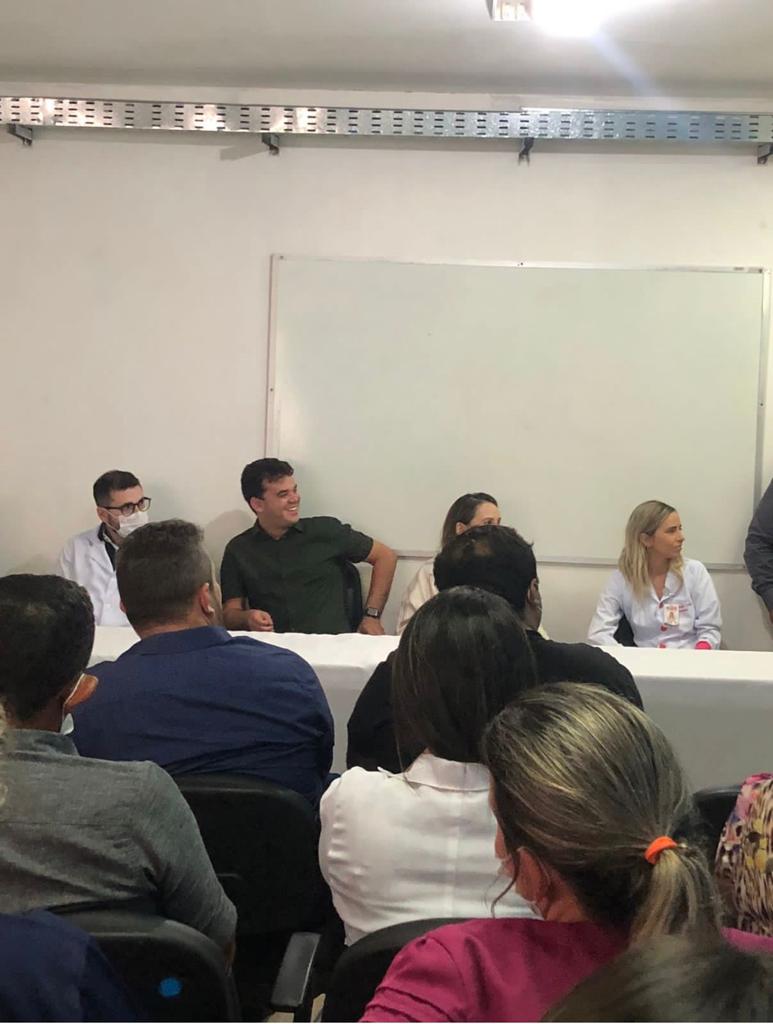 Equipe da PB Saúde se reúne com profissionais do Hospital de Patos para alinhar ações do Programa Coração Paraibano