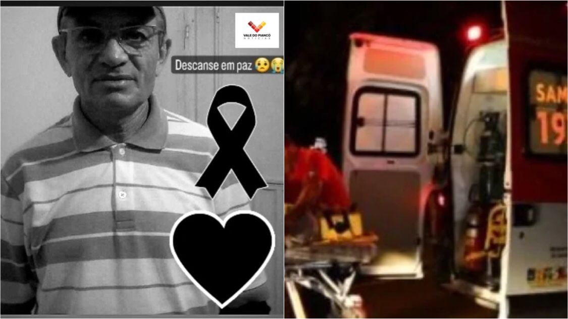 Motociclista tem perna dilacerada em colisão com carro entre Boa Ventura e Diamante, não resiste e morre no Hospital de Patos