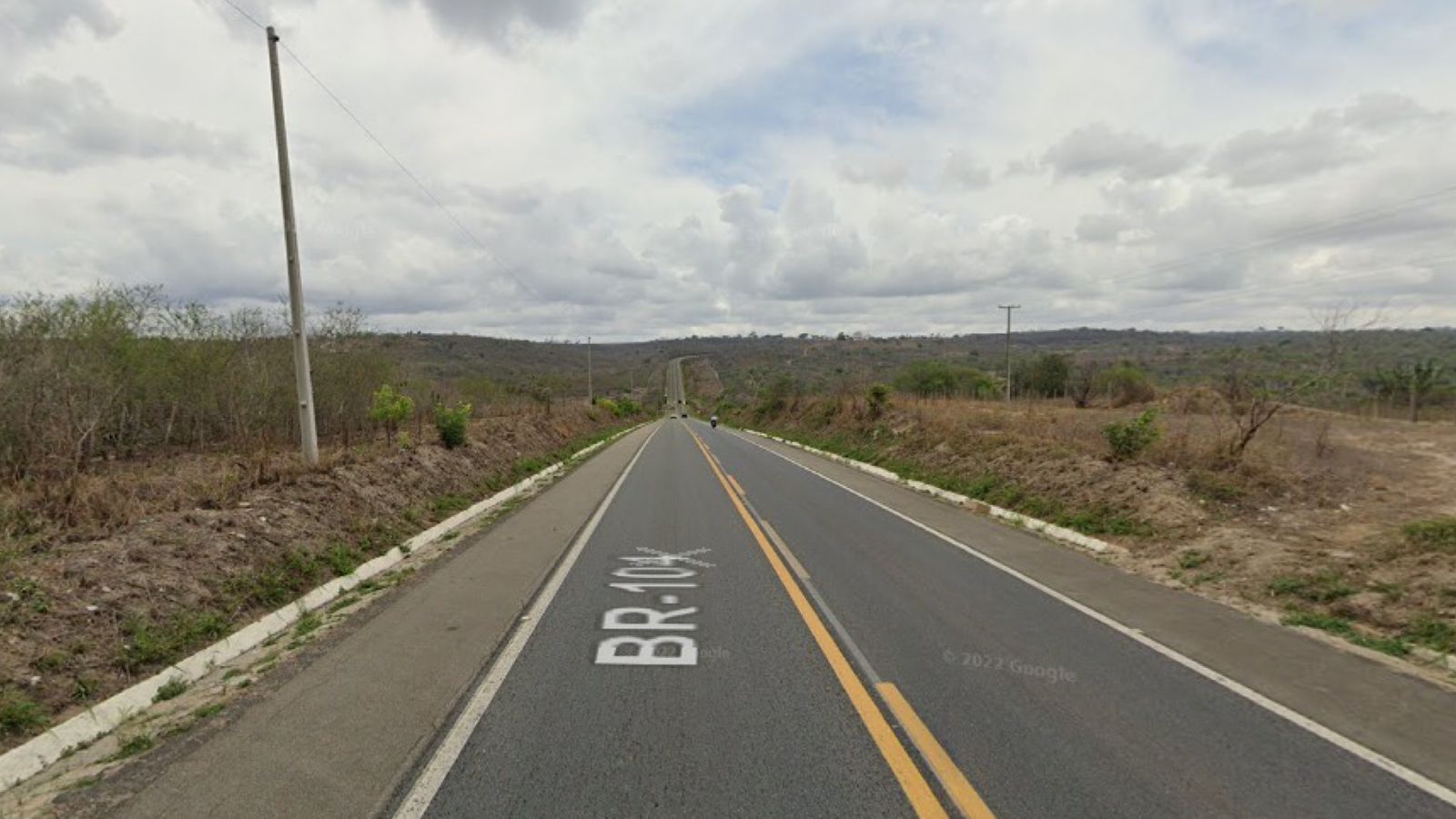 Idoso de 69 anos morre em acidente na BR 104, no município de São Sebastião de Lagoa de Roça, na Paraíba