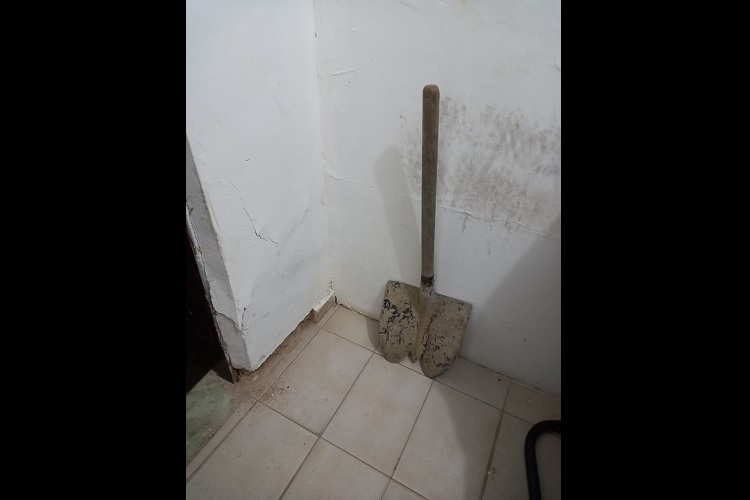 Auxiliar de pedreiro agride a própria irmã com uma pá e vítima sofre ferimento na cabeça, em Sousa