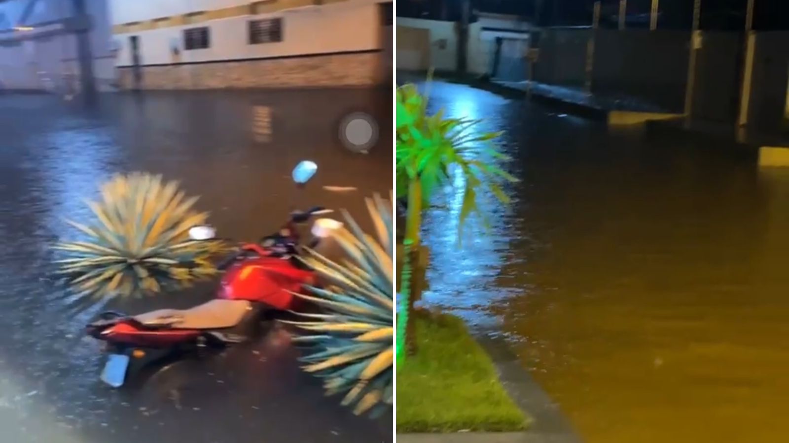 Patos registra chuva rápida durante a madrugada desta terça-feira (04), Veja Vídeos