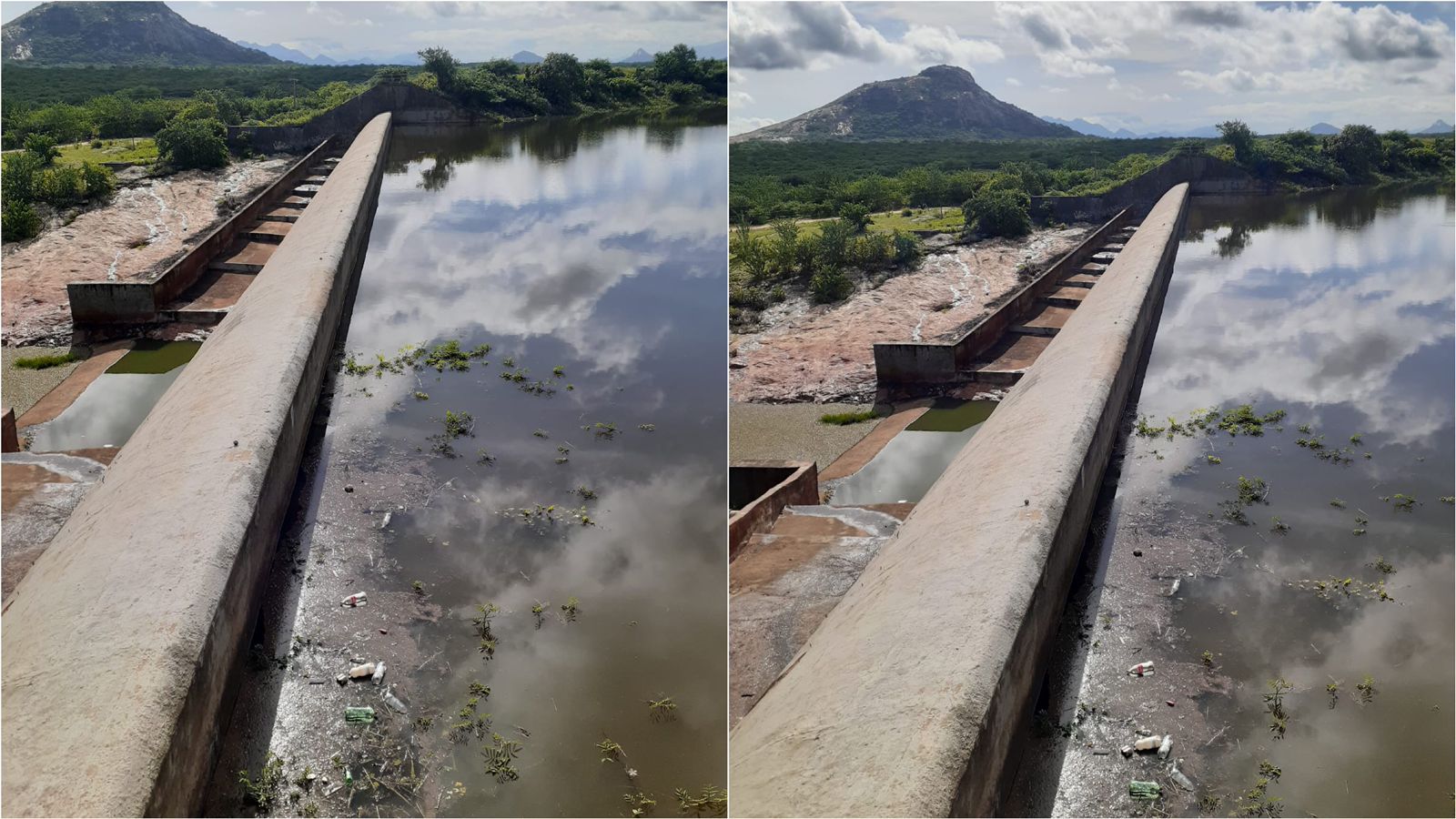 Boa notícia: Barragem da Farinha pega mais de 2,6 milhões de m³ nas últimas horas, chega aos 59% e cresce expectativa pela sangria; Açude do Jatobá ultrapassa os 29%