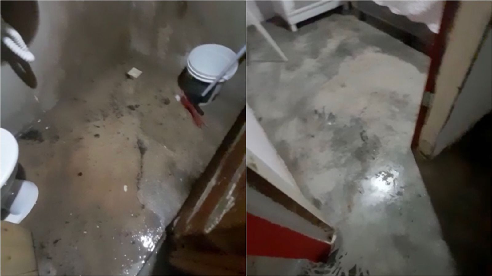 Moradora do bairro Jatobá denuncia que teve casa invadida por água da chuva e de esgoto após calçamento feito no local; secretário de infraestrutura explica. OUÇA