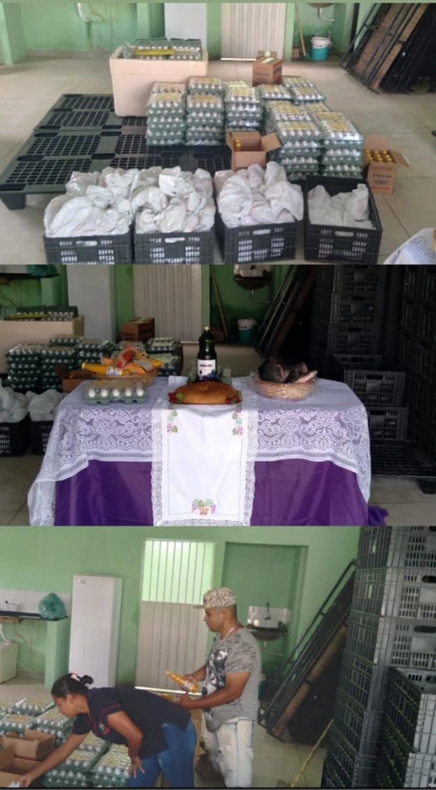 Prefeitura de São José do Bonfim distribui cestas da Semana Santa