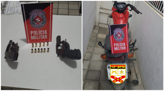 Dupla reage a abordagem, atira contra policiais e morre em confronto com a PM, em São Bento